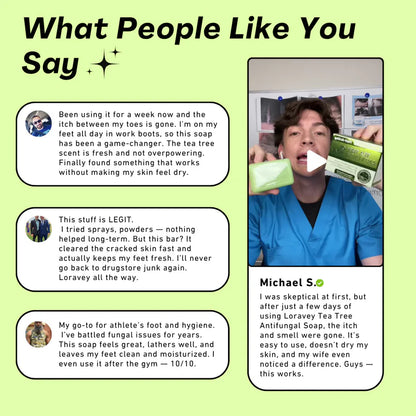 Stayfoll® AntiFungal Relief Soap Bar